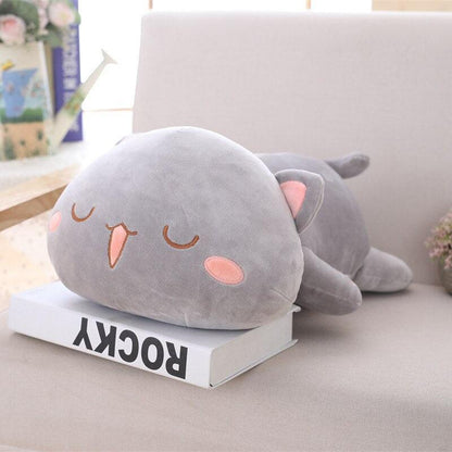 Charming Kawaii Cat Cuddle Buddies - Adorable Plush Companions