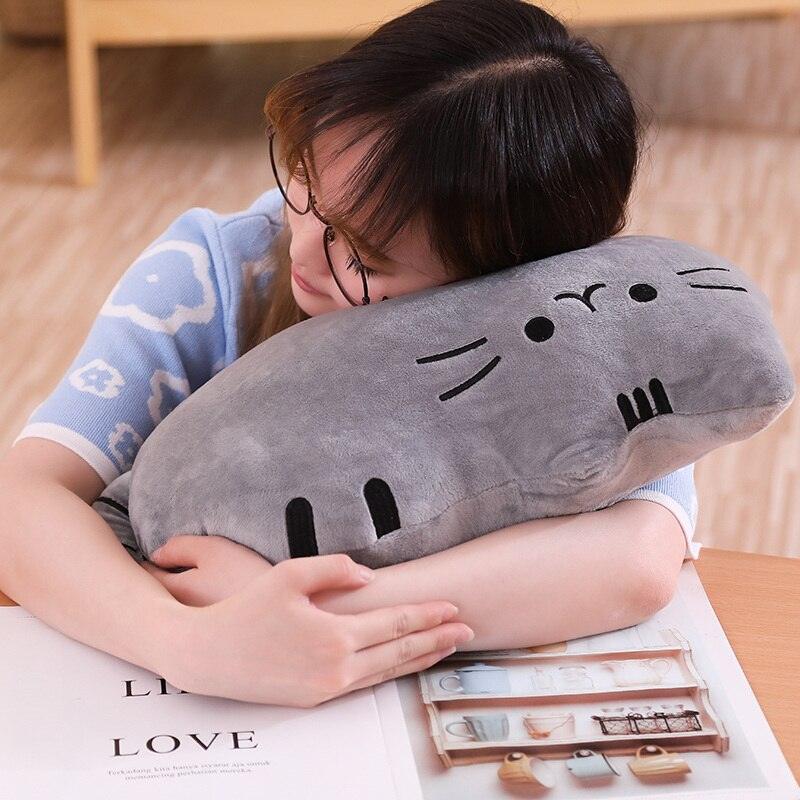 Charming Kitty Cuddle Pillow - A Delight for Cat Lovers