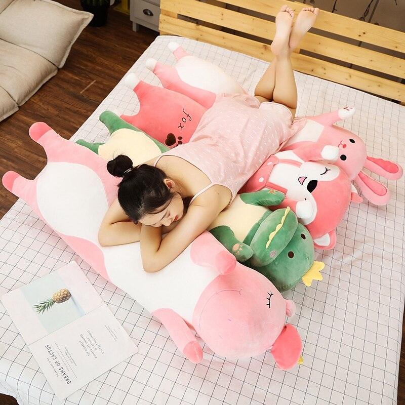 Magical Plush Dino Unicorn Kitty Sleep Pillow