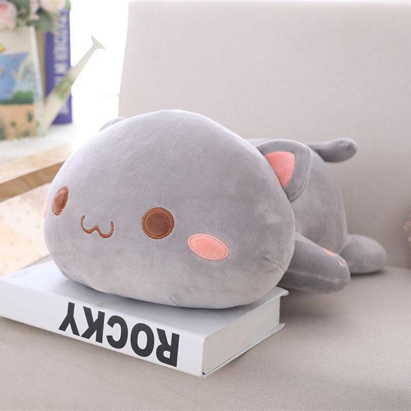 Charming Kawaii Cat Cuddle Buddies - Adorable Plush Companions