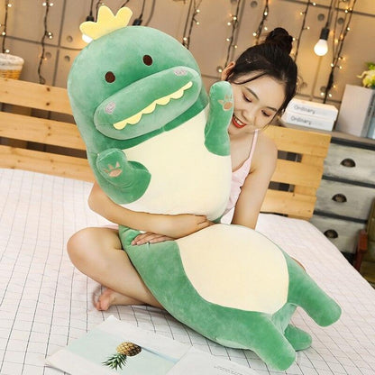 Magical Plush Dino Unicorn Kitty Sleep Pillow