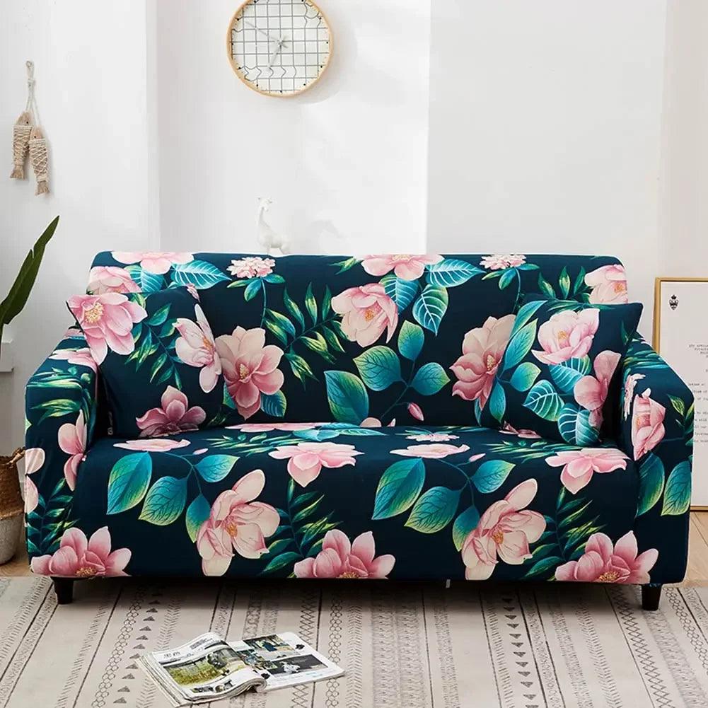 Svetanya Chic L-Shape Sofa Cover - Stylish Fabric Protector for Elegant Living Spaces