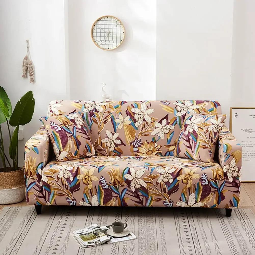 Svetanya Chic L-Shape Sofa Cover - Stylish Fabric Protector for Elegant Living Spaces