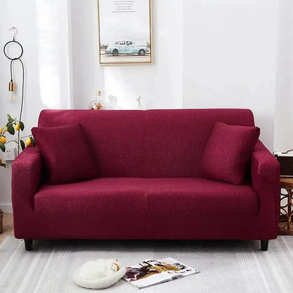 Elegant L-Shape Stretch Sofa Slipcover for Ultimate Couch Protection