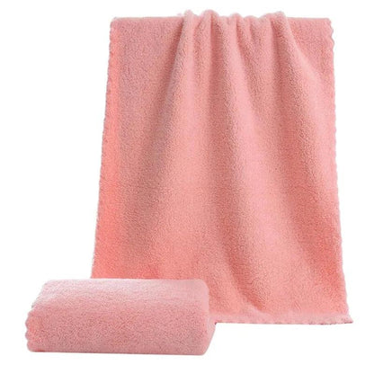 Luxury 3-Pack Microfiber Coral Velvet Towels - 30x60cm