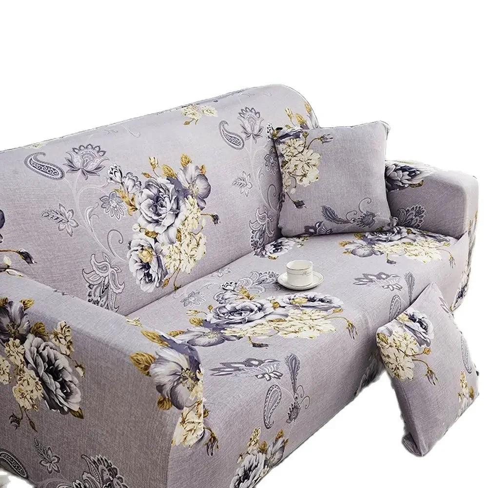 Stretch Sofa Covers for L 1234 Seater Couches - Elegant Design and Complete Protection