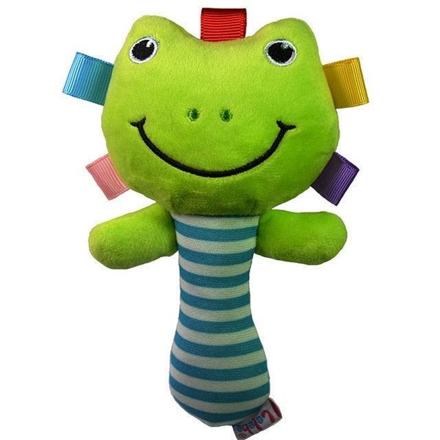 Charming Musical Stroller Rattle - Fun Cloth Toy for Infant Exploration