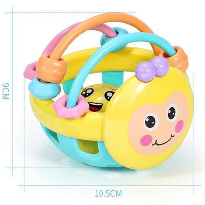 Interactive Musical Stroller Toy with Soft Fabric and Soothing Melodies