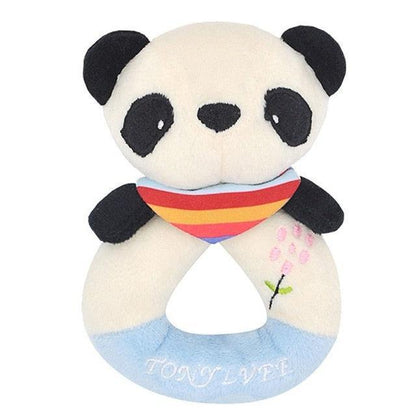 Interactive Musical Plush Rattle Toy for Baby Strollers