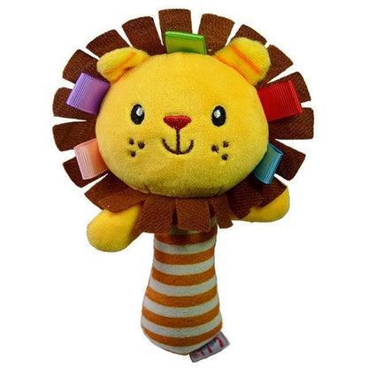 Melodic Cartoon Rattle Stroller Toy - Joyful Sounds for Your Baby's Development