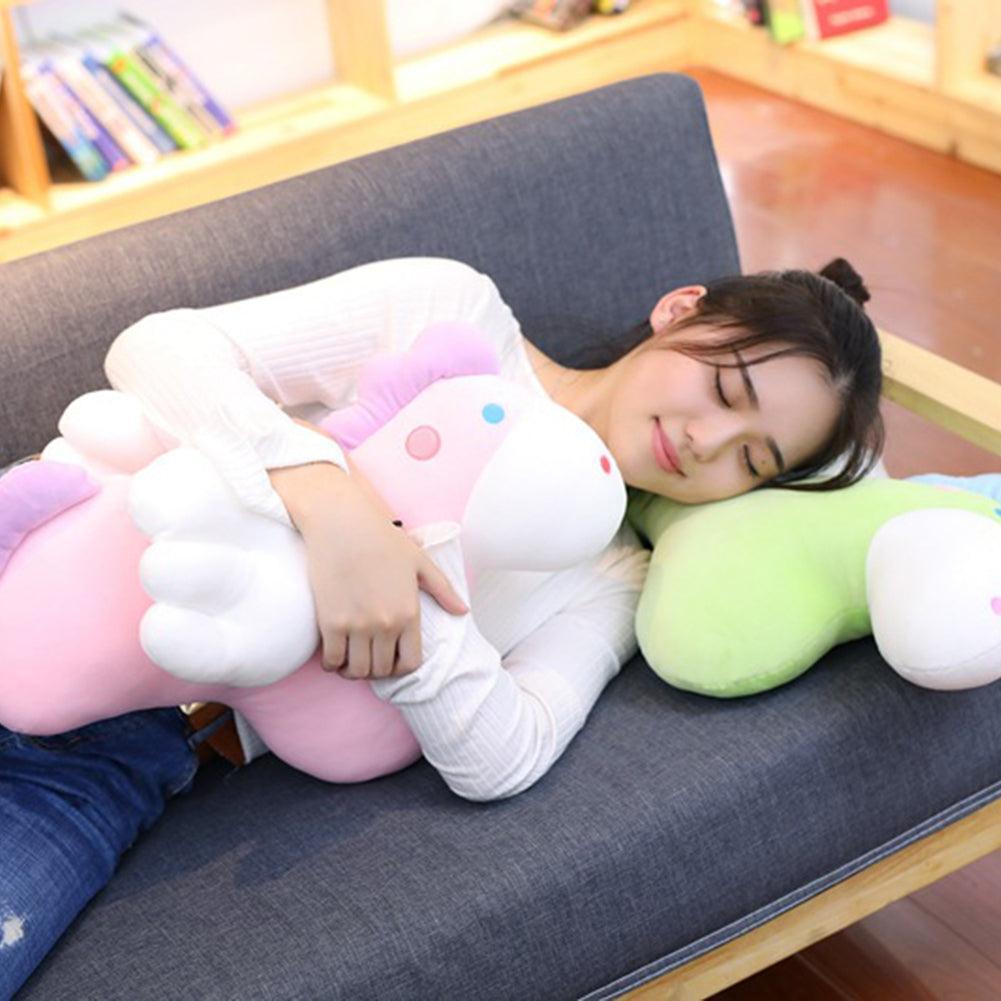 Adorable Kawaii Flying Horse Plush Pillow - Perfect Gift and Home Decor for Kids