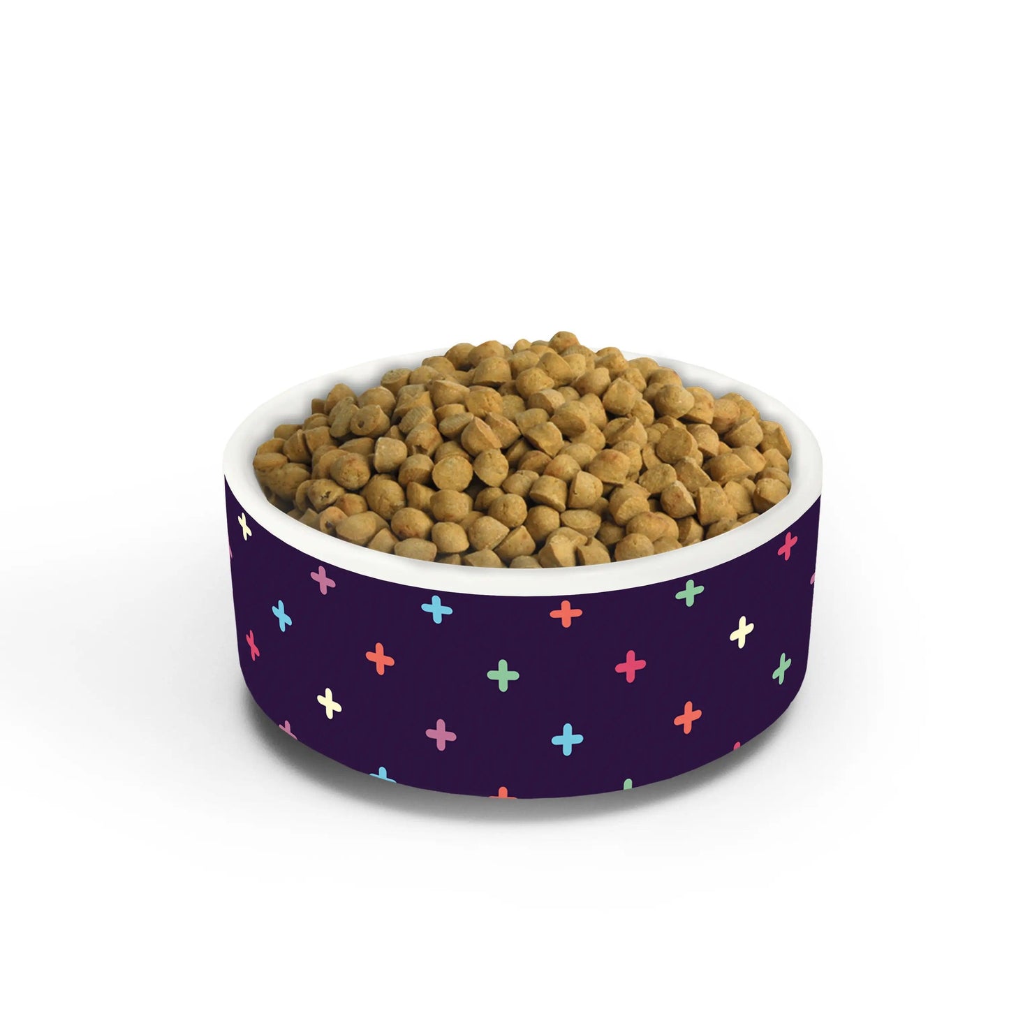 Elegant Ceramic Pet Bowl with Trendy Design for Home Aesthetics