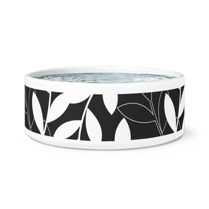 Elegant Ceramic Pet Bowl with Trendy Design for Home Aesthetics