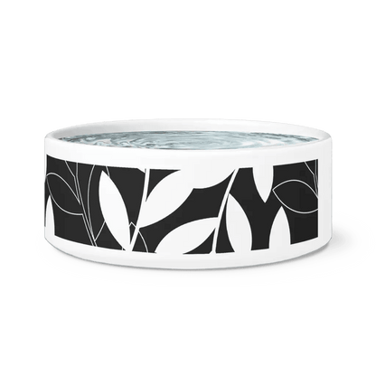 Elegant Ceramic Pet Bowl with Trendy Design for Home Aesthetics