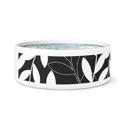 Elegant Ceramic Pet Bowl with Trendy Design for Home Aesthetics