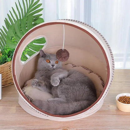 Luxurious Tailored Pet Bed with Worldwide Shipping Options